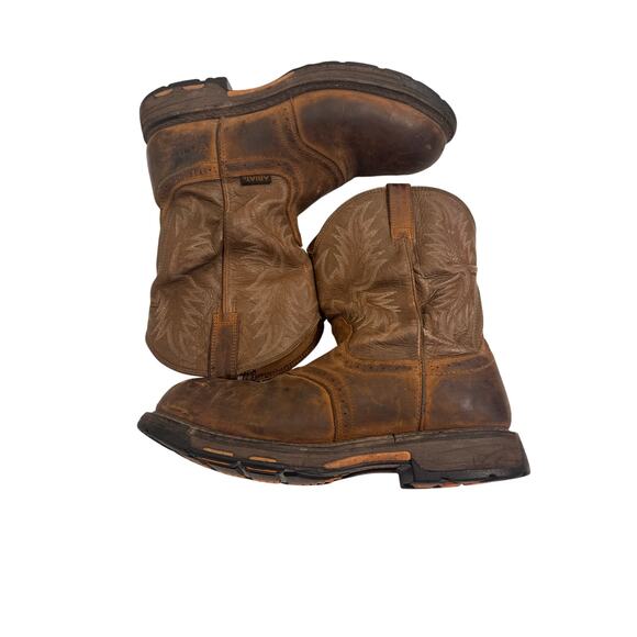 Ariat Men's Waterproof Work Boots Size 13B Composite Toe Oil/Slip Resistant - Picture 1 of 9